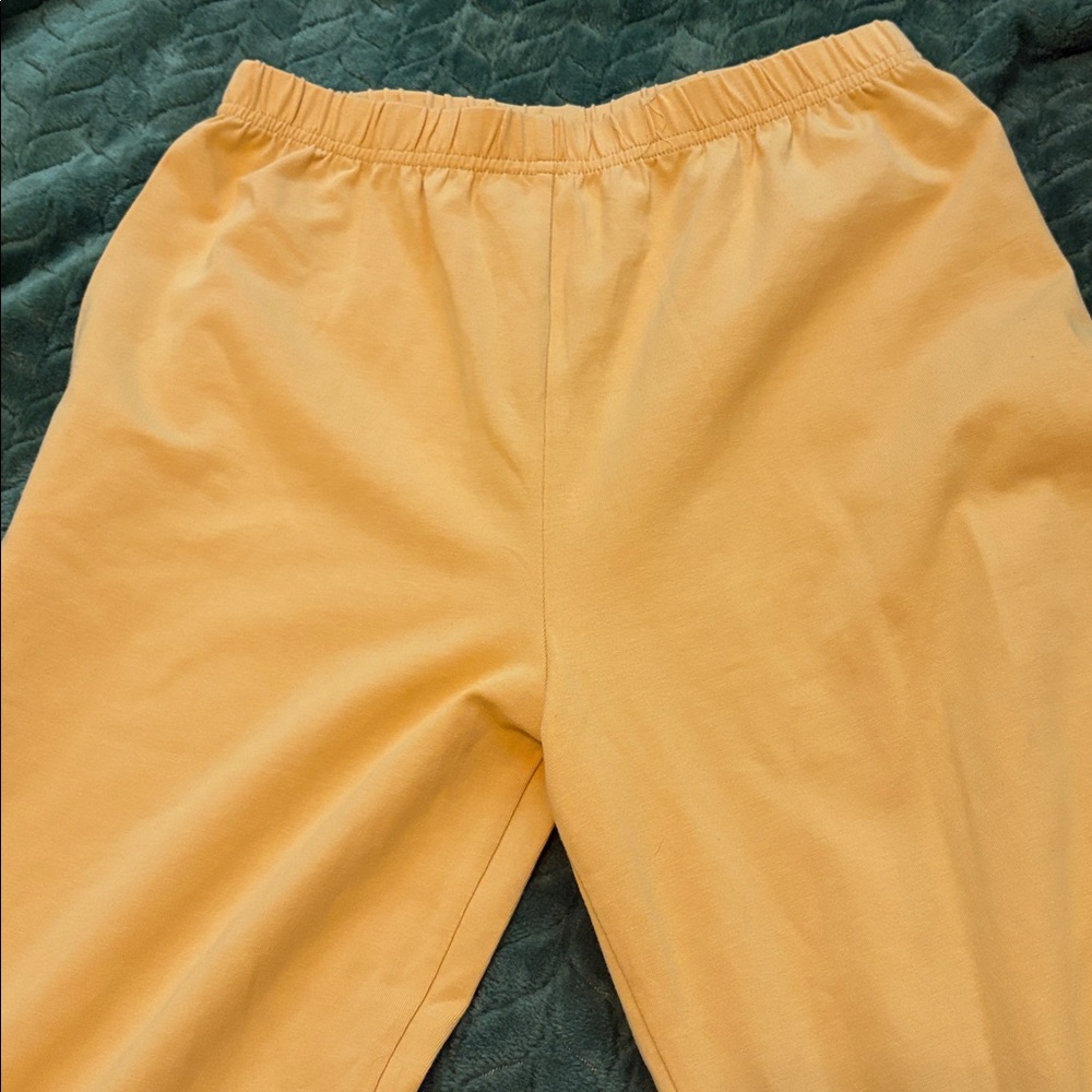 NWT Matilda Jane Golden Day Ruffles Pants Yellow Gold Girls 12 - Picture 8 of 9
